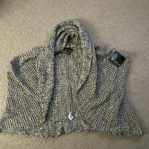 Brown  Knit Women's Sweater sleeveless  size M